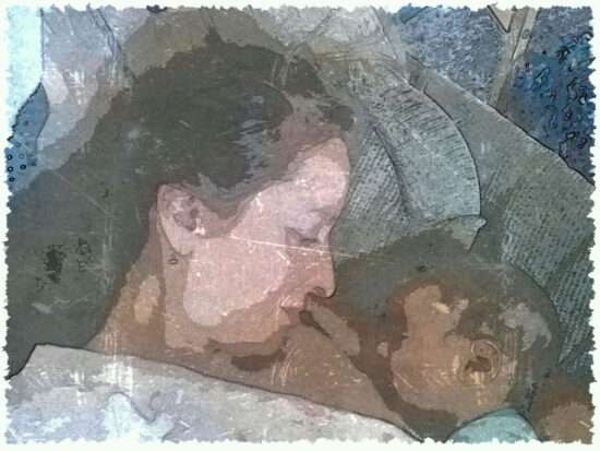 © Nilda Heyek - Magic Woman - nursing, baby love